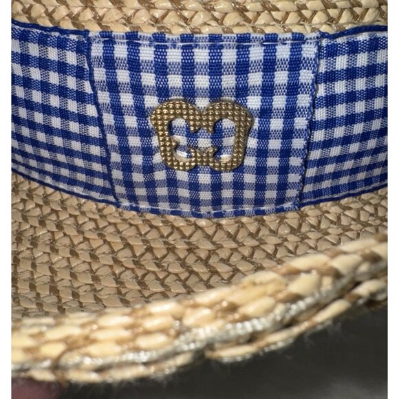 ERIC JAVITS Fedora Hat Classic Squishee Straw Packable Sun Hat UPF 50+ Preppy - Picture 4 of 9